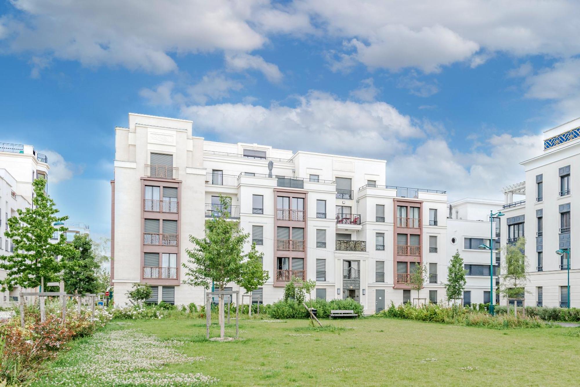 L'Eden - T2 Neuf Avec Loggia Et Parking Prive - Proche Rer A & Disneyland 쉐시 외부 사진